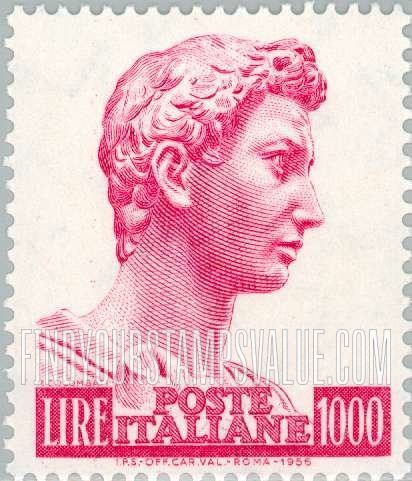 FindYourStampsValue: St. George, by Donatello