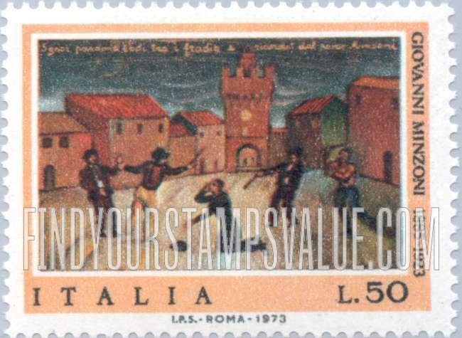 FindYourStampsValue: Assassination of Giovanni Minzoni