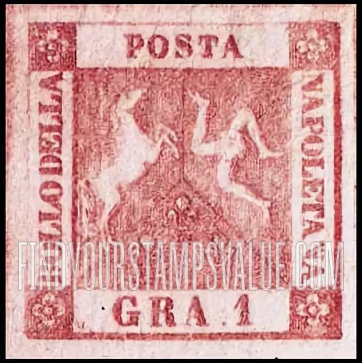 FindYourStampsValue: Naples: Coat of Arms