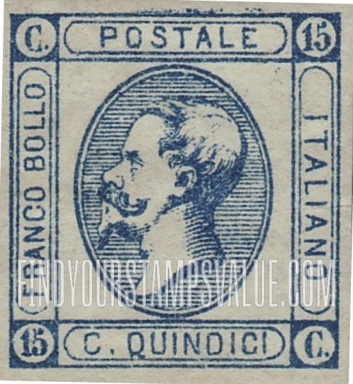 FindYourStampsValue: King Victor Emmanuel II