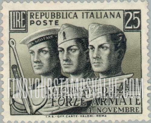 FindYourStampsValue: Sailor, Soldier and Aviator