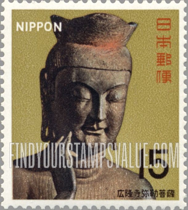 FindYourStampsValue: Miroku Bosatsu, Koryuji Temple, Kyoto - 広隆寺弥勒菩薩、京都