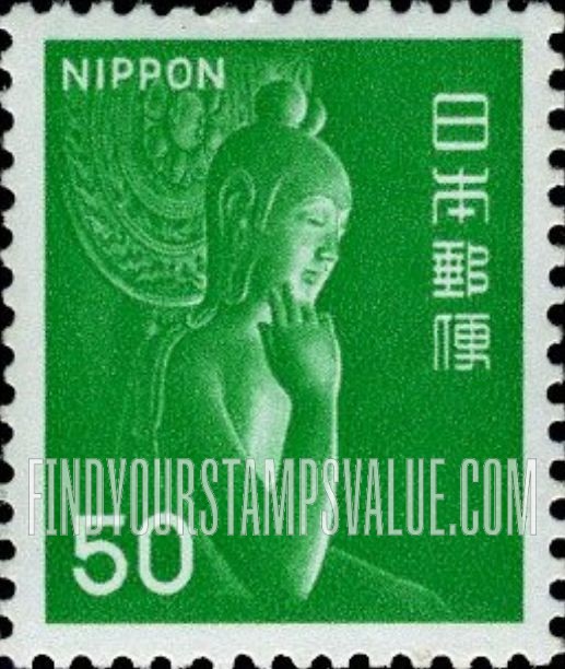 FindYourStampsValue: Nyoirin Kannon, Chuguji Temple - 弥勒菩薩像