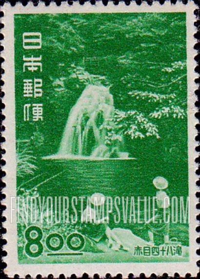 FindYourStampsValue: Senju Waterfall - 千手滝