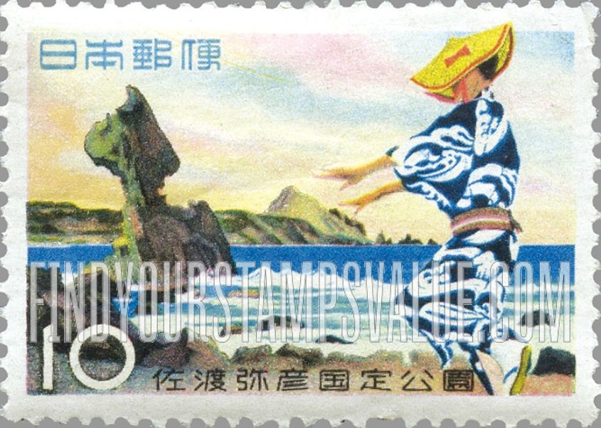 FindYourStampsValue: Sado Island and Local Dancer - 佐渡島と地元のダンサー