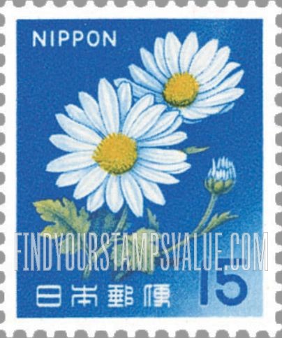FindYourStampsValue: Chrysanthemums - きく