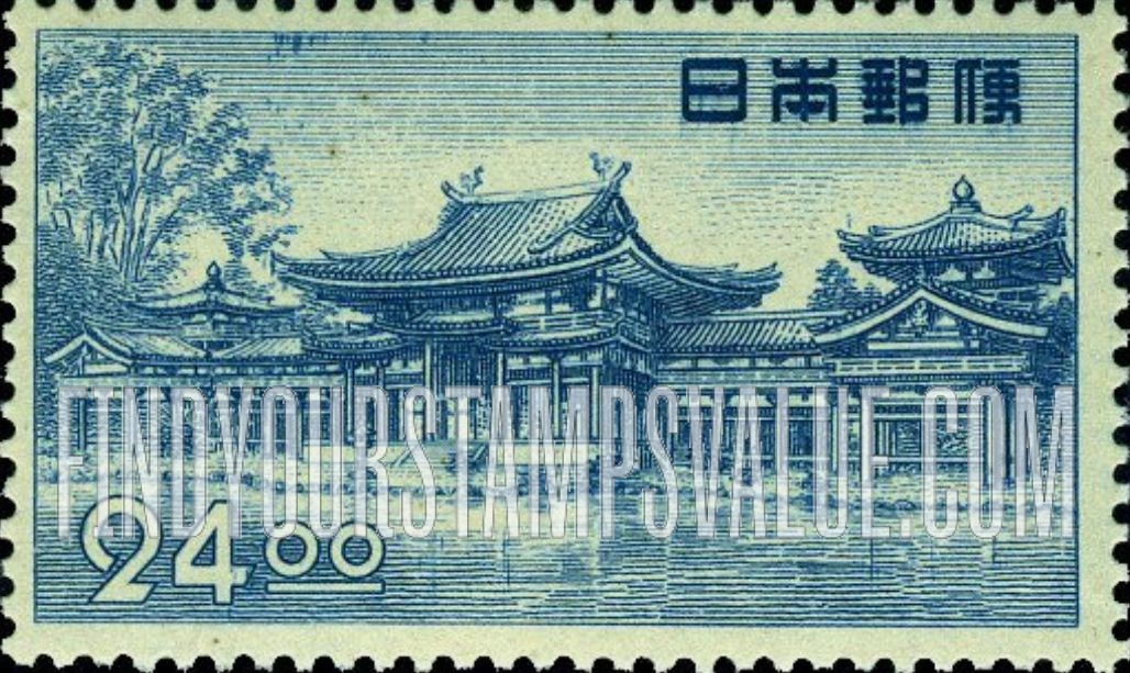 FindYourStampsValue: Phoenix Hall, Byodoin Temple - 平等院鳳凰堂