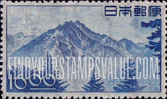 FindYourStampsValue: Mount Hodaka - 穂高岳