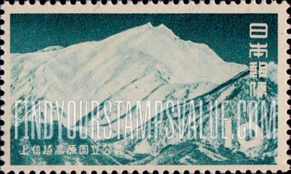 FindYourStampsValue: Jo-Shin-etsu National Park: Mt. Tanikawa - 上信越高原国立公園、谷川岳