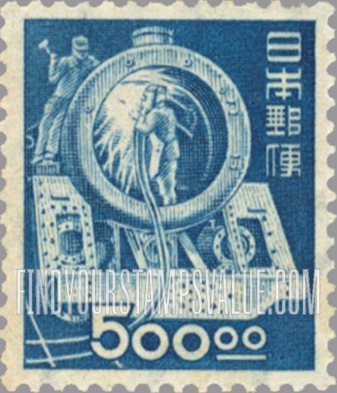 FindYourStampsValue: Locomotive Assembly - 機関車製造