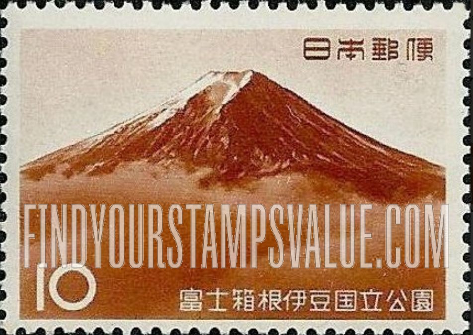 FindYourStampsValue: Mt. Fuji from Mitsu Pass - 三ッ峠の富士山