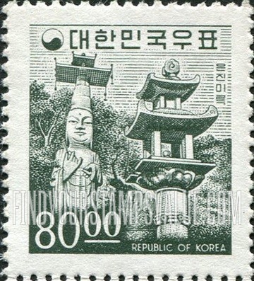 FindYourStampsValue: Unjin Miruk Buddha - 은진 미륵