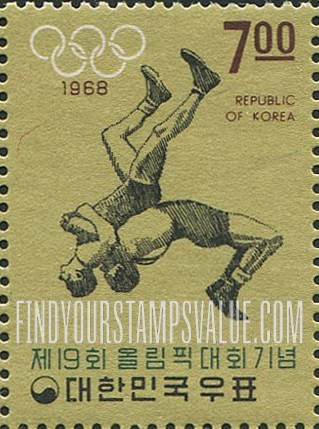 FindYourStampsValue: Wrestling - 레슬링