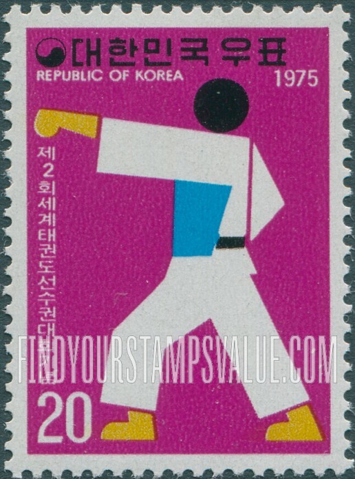FindYourStampsValue: Taekwondo - 태권도