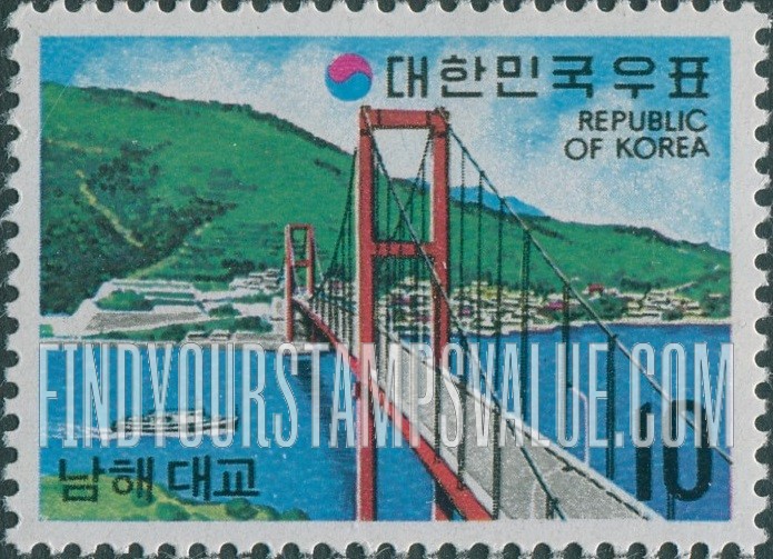 FindYourStampsValue: Namhae Bridge - 남해대교