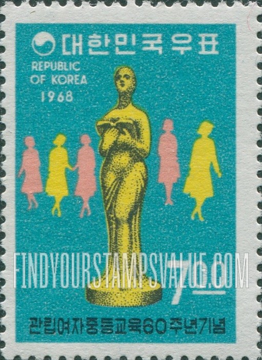 FindYourStampsValue: "Search for Knowledge" and School Girls