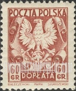 FindYourStampsValue: POSTAGE DUE - Polish Eagle