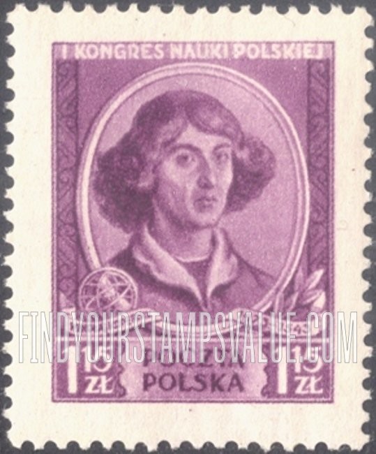 FindYourStampsValue: Nicolaus Copernicus