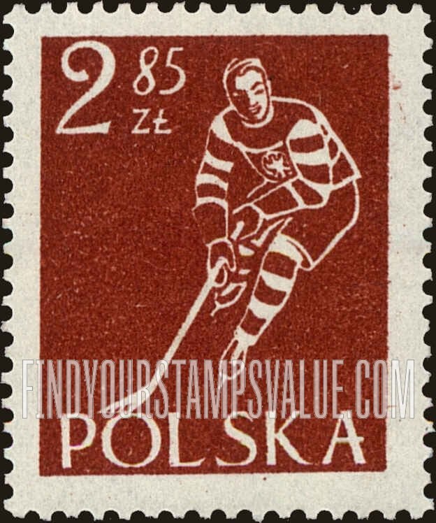 FindYourStampsValue: Ice hockey player