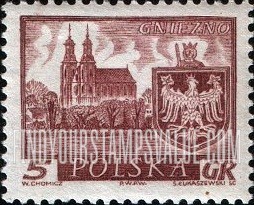 FindYourStampsValue: Historic Towns: Gniezno
