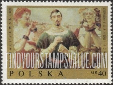 FindYourStampsValue: Polish Paintings: “Hamlet,” by Jacek Malczewski