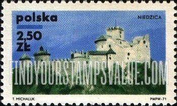 FindYourStampsValue: Polish Castles: Niedzica