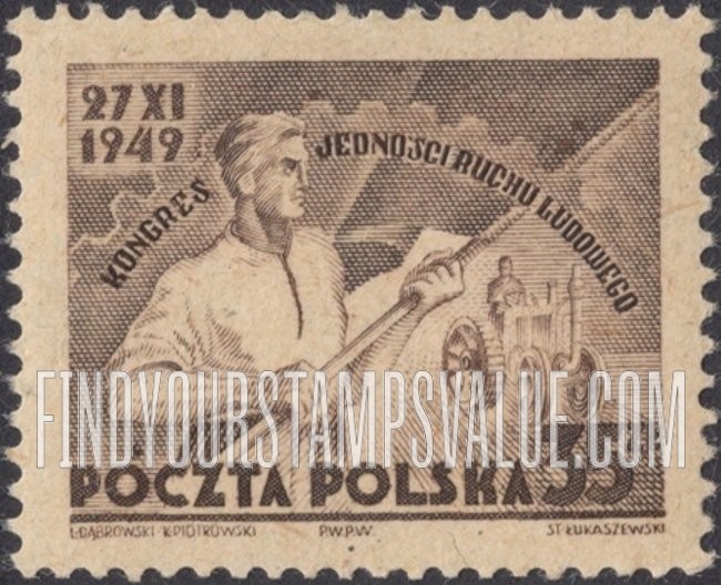 FindYourStampsValue: Symbolical of United Poland