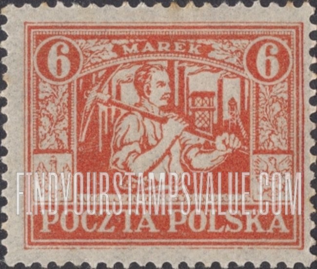 FindYourStampsValue: Miner: Type of 1919