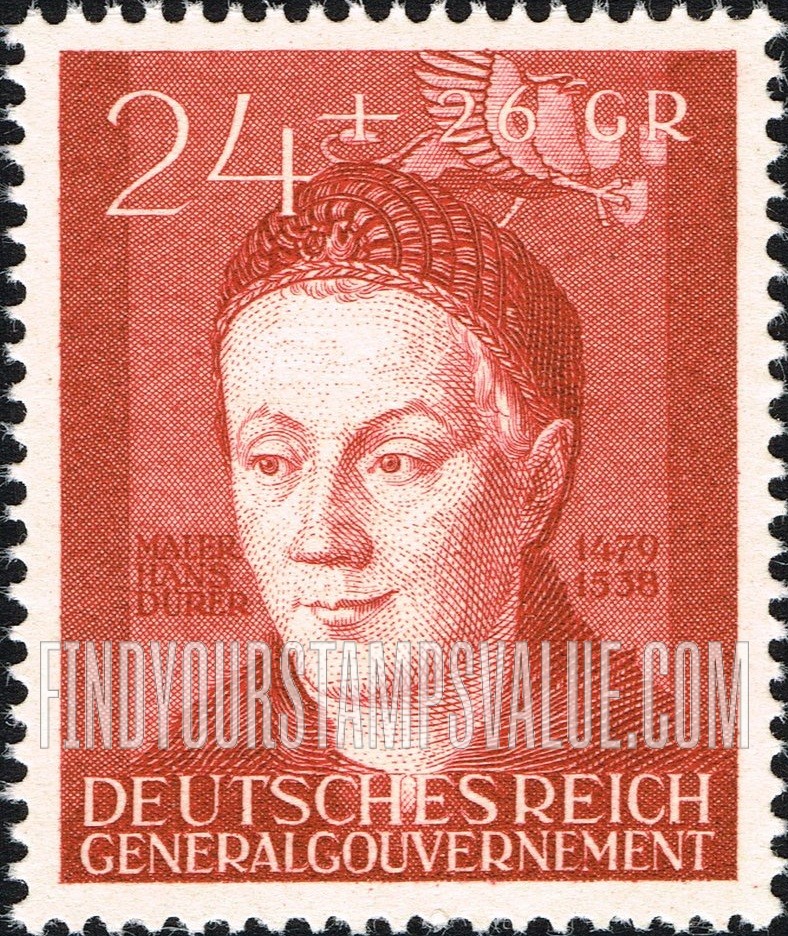 FindYourStampsValue: OCCUPATION SEMI-POSTAL - Hans Durer