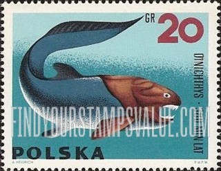FindYourStampsValue: Prehistoric Vertebrates: Dinichthys
