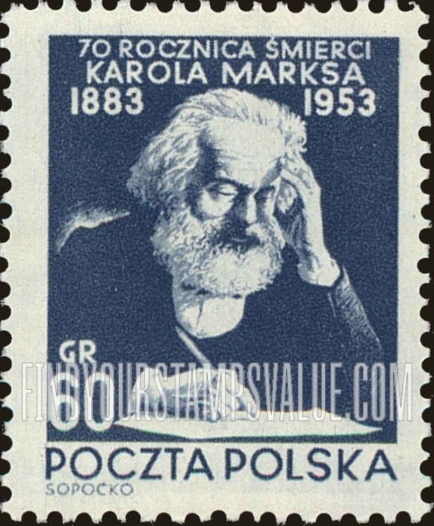 FindYourStampsValue: Karl Marx
