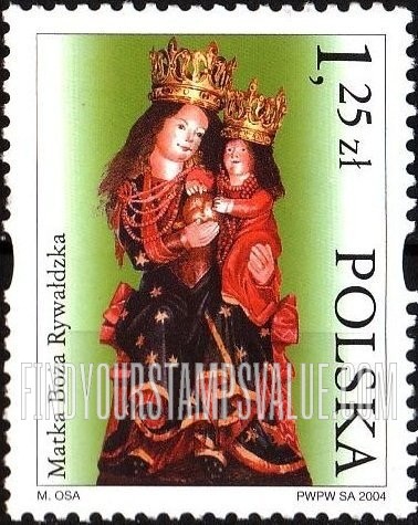 FindYourStampsValue: Depictions of the Virgin Mary: Matka Boza Rywaldzka