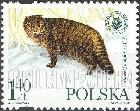 FindYourStampsValue: Polish-Ukrainian Cooperation in Nature Conservation: Felis silvestris