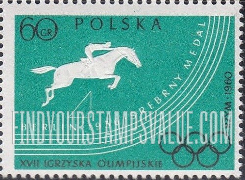 FindYourStampsValue: Polish Olympic Victories: Steeplechase