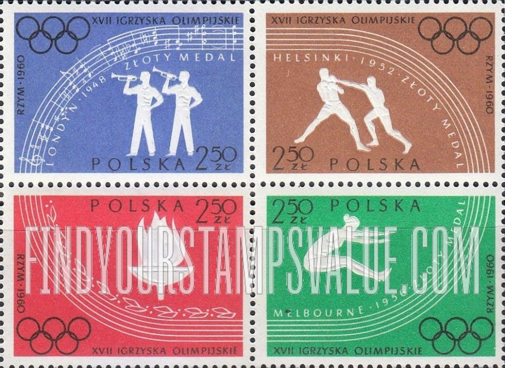 FindYourStampsValue: Polish Olympic Victories