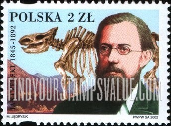 FindYourStampsValue: Famous Poles: Jan Czerski (1845-92), geologist