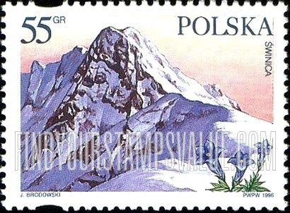 FindYourStampsValue: Mountain Scenes, Tatra National Park: Swinica