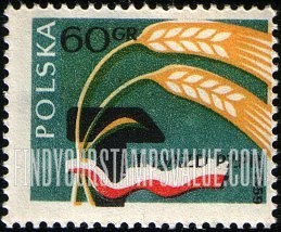 FindYourStampsValue: Wheat, Hammer and Flag