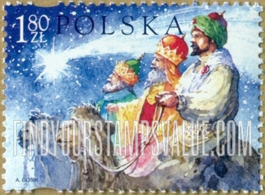 FindYourStampsValue: Christmas: The Magi