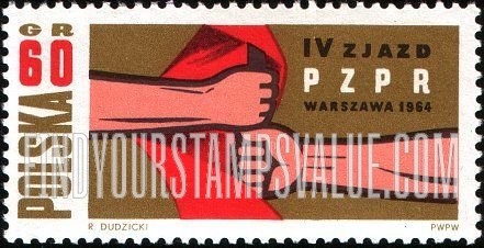 FindYourStampsValue: Hands Holding Red Flag