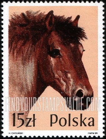 FindYourStampsValue: Horses: Arden, vertical