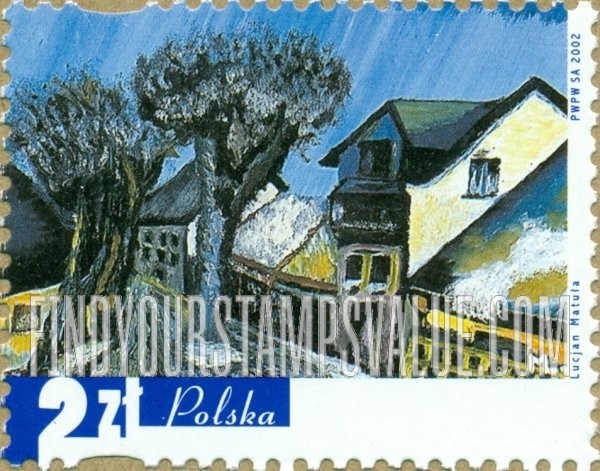 FindYourStampsValue: Paintings by Disabled Artists: Lucjan Matula