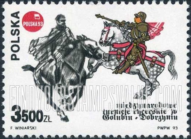 FindYourStampsValue: International Medieval Knights’ Tournament, Golub-Dobrzyn