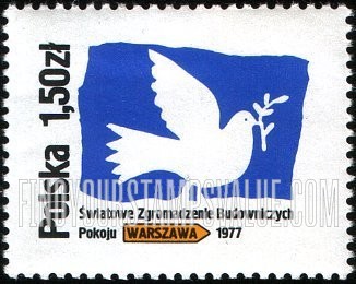 FindYourStampsValue: Peace Dove