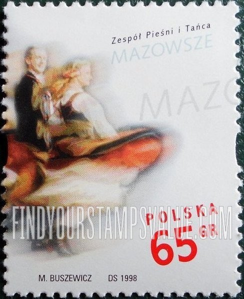 FindYourStampsValue: Mazowsze Song and Dance Ensemble, 50th Anniversary: LR