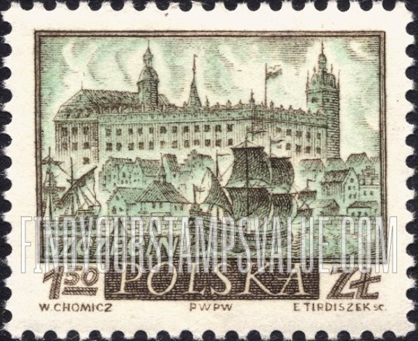 FindYourStampsValue: Historic Towns: Szczecin