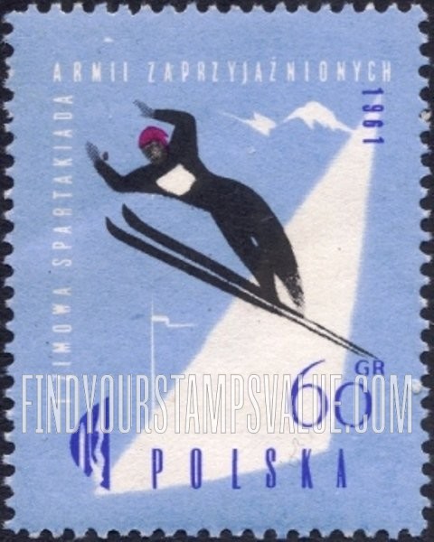 FindYourStampsValue: Ski jump