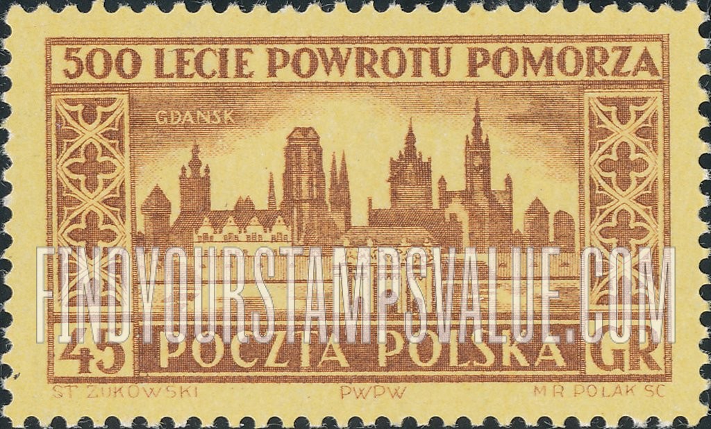 FindYourStampsValue: Cities: Gdansk