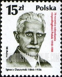 FindYourStampsValue: National Leaders: Ignacy Daszynski