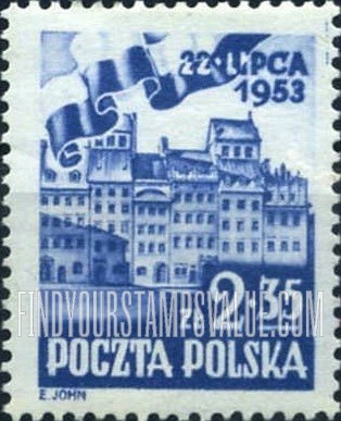FindYourStampsValue: Old Part of Warsaw